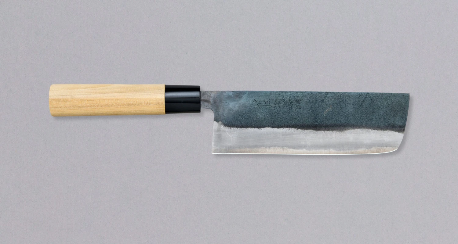 Tojiro Nakiri Shirogami Kuro-uchi 165mm (6.5") 3 Tojiro Nakiri Shirogami Kuro-uchi 165mm (6.5")