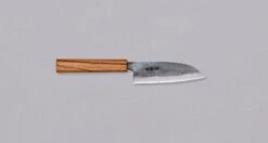 Tsukasa Santoku Shirogami #2 Oak 120mm (4.7")