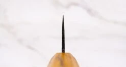 Tsukasa Santoku Shirogami #2 Oak 180mm (7.1") -Sharpedge Shop TsukasaSantokuShirogami 2Oak180mm 410108101431 3