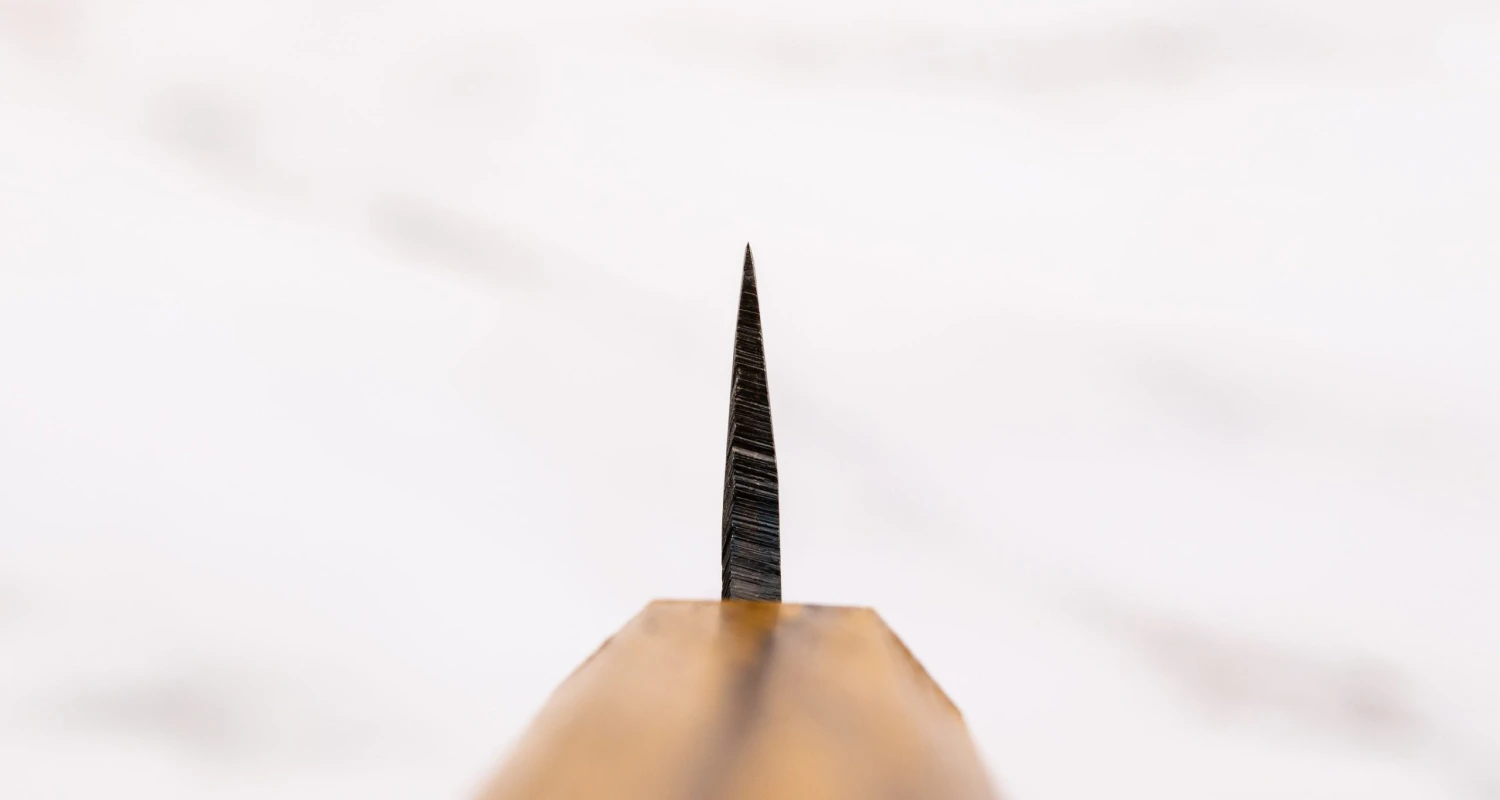 Tsukasa Yanagiba Shirogami #2 Oak 135mm (5.3") 5 Tsukasa Yanagiba Shirogami #2 Oak 135mm (5.3") - Image 3