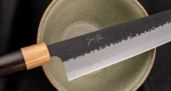 Tsunehisa Kiritsuke AS Kuro-uchi 240mm (9.4") [Rosewood] -Sharpedge Shop TsunehisaKiritsukeASKuro uchi240mm 410121161567 6