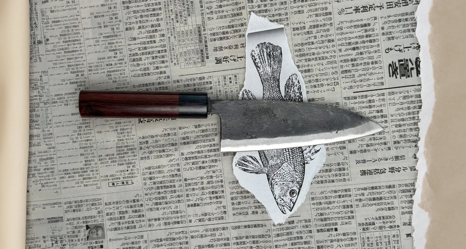 Tsunehisa Ryo-Deba Aogami #2 Kuro-uchi 165mm (6.5") 6 Tsunehisa Ryo-Deba Aogami #2 Kuro-uchi 165mm (6.5") - Image 4