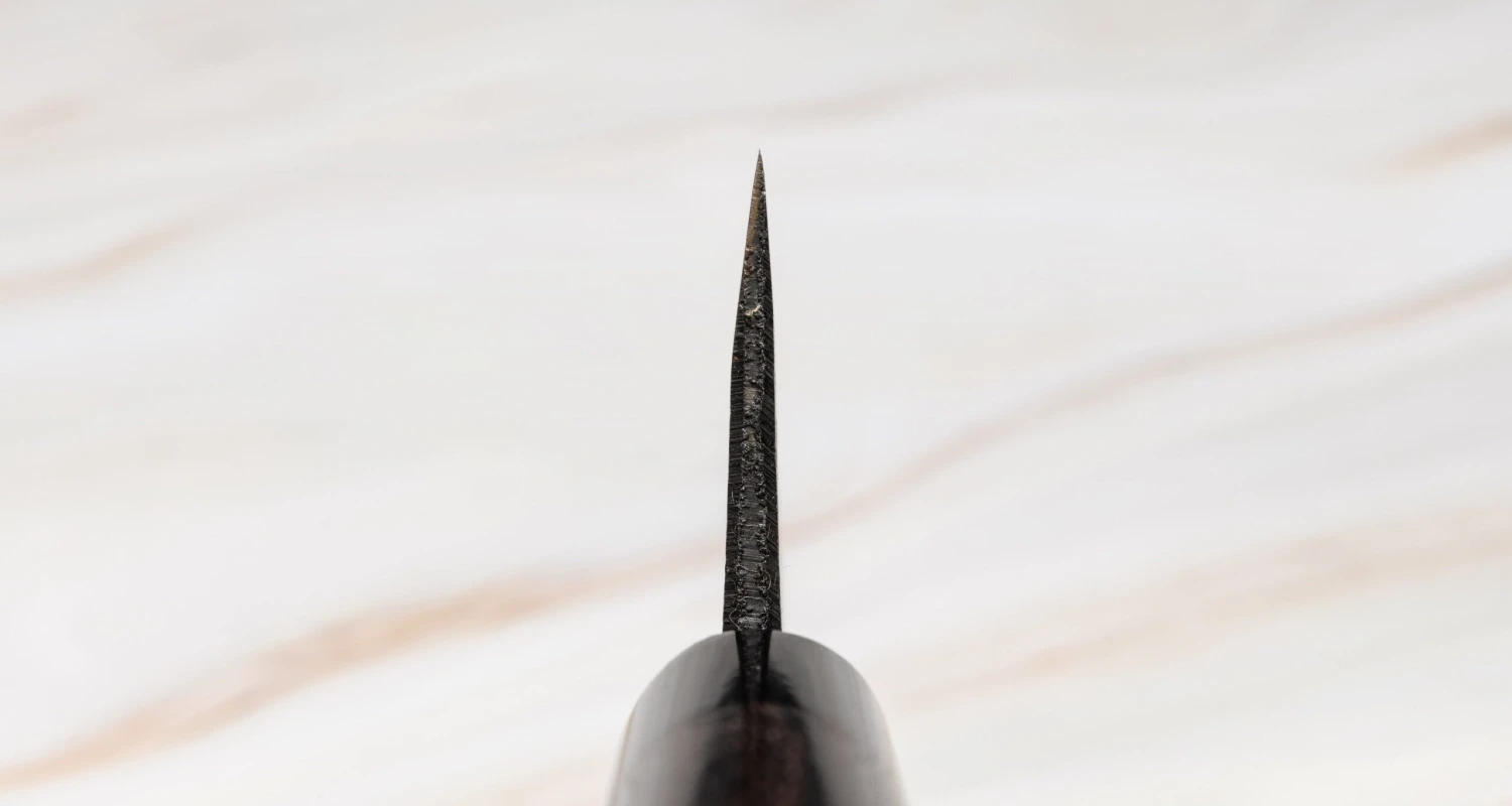 Tsunehisa Ryo-Deba Aogami #2 Kuro-uchi 165mm (6.5") 5 Tsunehisa Ryo-Deba Aogami #2 Kuro-uchi 165mm (6.5") - Image 3