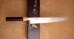 Tsunehisa Slicer VG-1 270mm (10.6") [Rosewood-Cedar] -Sharpedge Shop TsunehisaSujihikiVG 1270mm Palisander Cedra 410110201670 2