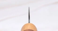 Yoshida Utility SUJ-2 Kuro-uchi 175mm (6.9") [Rosewood-Beechwood/Oval] -Sharpedge Shop YoshidaUtilityKuro uchi175mm Rosewood Beechwood 00388 3