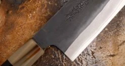 ZDP-189 Bunka Black Ebony Blond Buffalo 190mm (7.5") 11 ZDP-189 Bunka Black Ebony Blond Buffalo 190mm (7.5") -Sharpedge Shop ZDP 189 Bunka Black Ebony Blond Buffalo 192