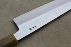 Kawamura Mizu-Honyaki Gyuto Shirogami #2 240mm (9.5") -Sharpedge Shop kawamuragyuto 1 1