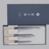 [SET] Tojiro Shippu Knife Set [gyuto + Santoku + Petty]